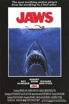 Poster for Jaws (1975)